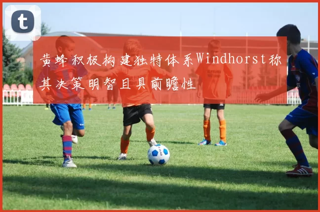 黄蜂积极构建独特体系Windhorst称其决策明智且具前瞻性